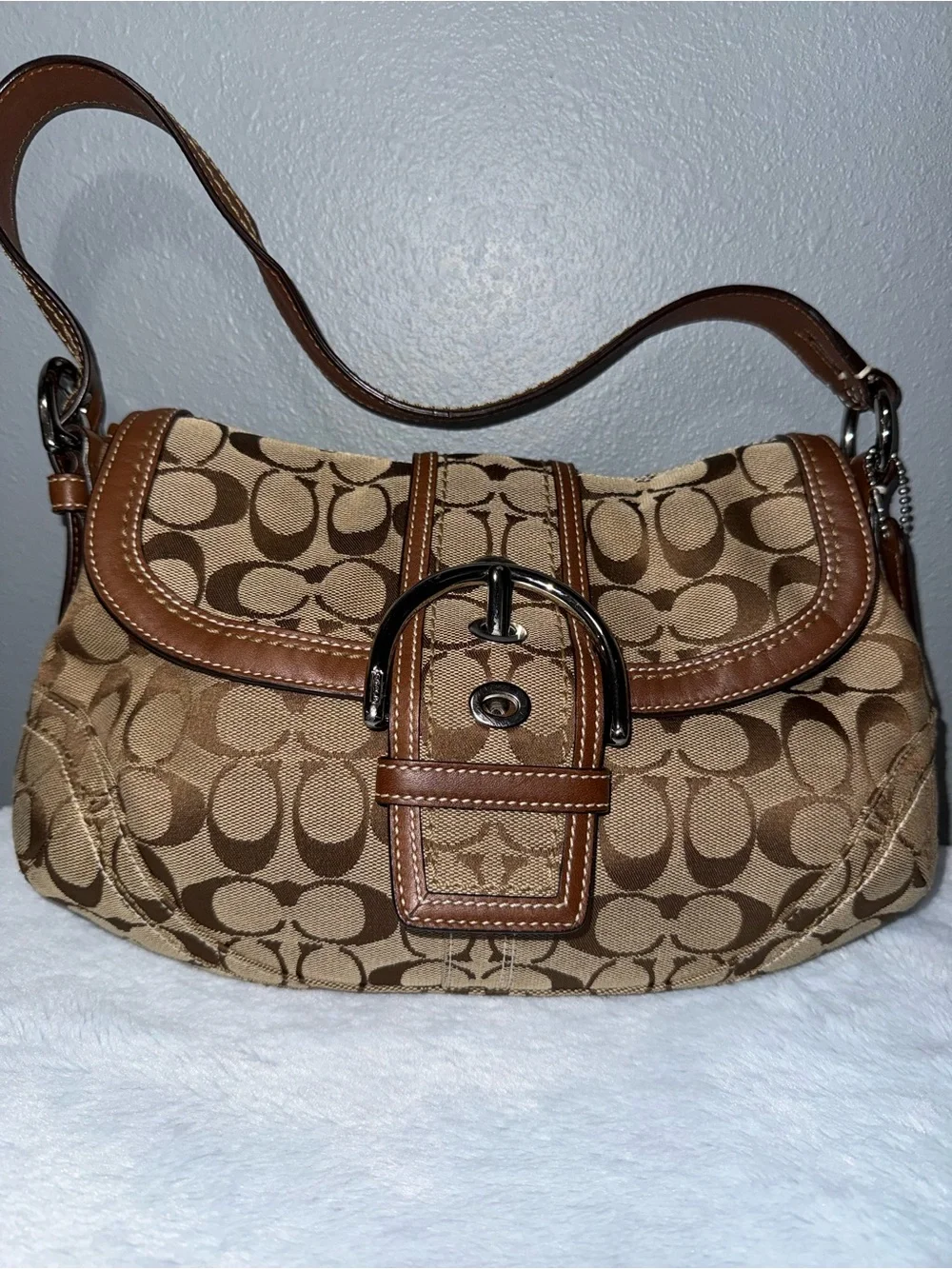 Coach large tan soho (price firm)